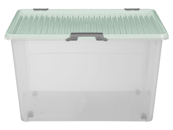 Storage box with wheels, 52L