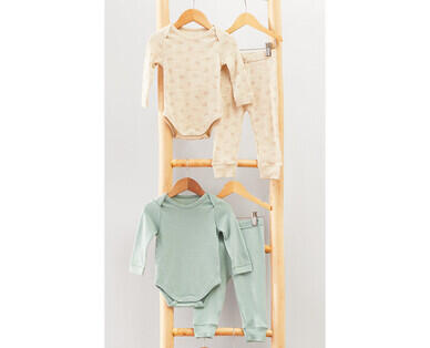 Merino Wool Blend Infant Long Sleeve Bodysuit or Leggings