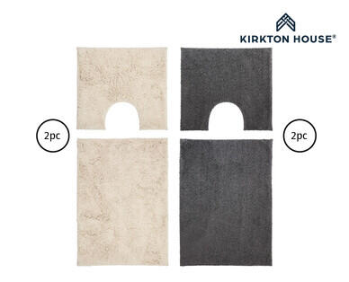 2 Piece Bath Mat Set 