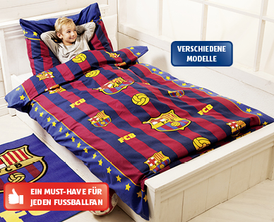 FC BARCELONA/FC BAYERN MÜNCHEN/MANCHESTER UNITED Bettwäsche