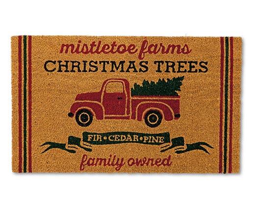 Merry Moments 18" x 30" Holiday Coir Mat