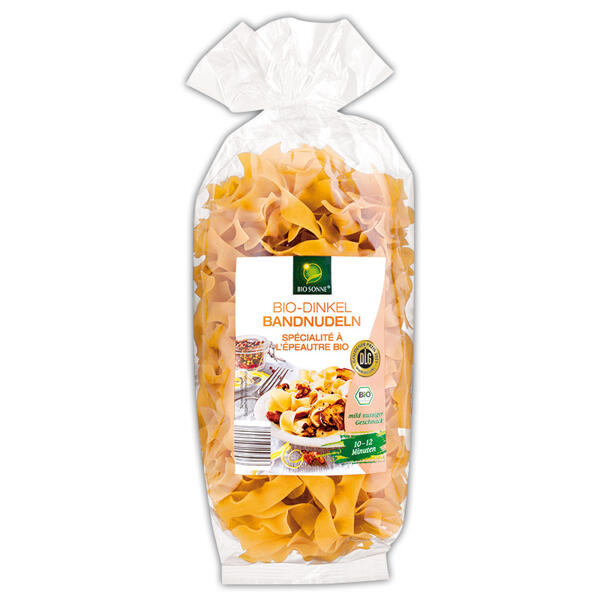 Bio-Dinkelnudeln