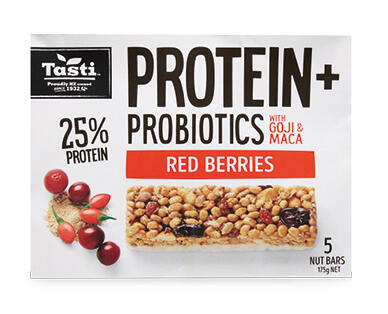 TASTI Protein+ Probiotic Bars 5pk/175g