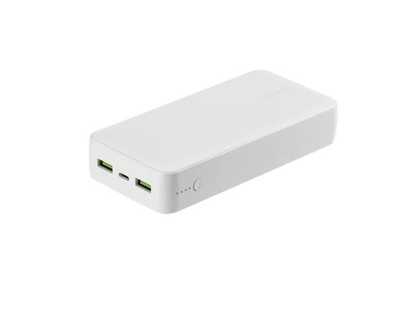 Powerbanka 20 000 mAh USB-C PD, USB-A, Smart Fast Charge