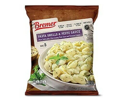 Bremer 
 Pesto Pasta Shells or 4 Cheese Fettuccine