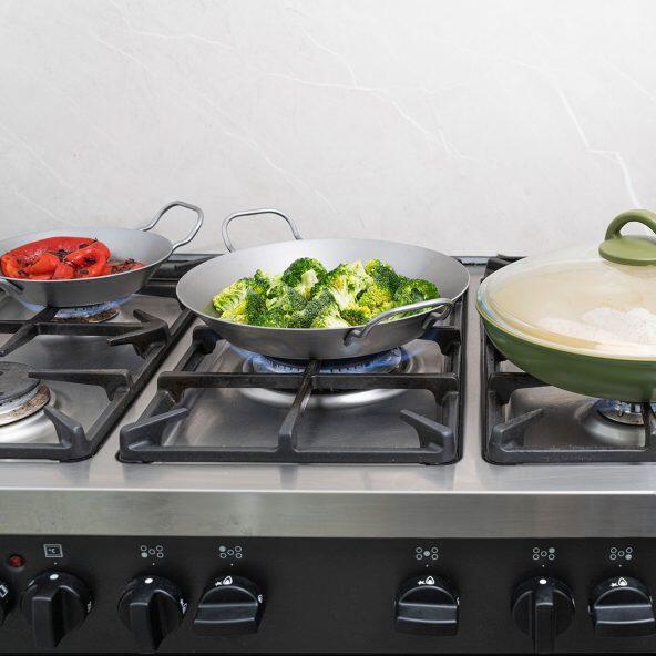 HOME CREATION KITCHEN(R) 				Eisenpfannen, 2 St.
