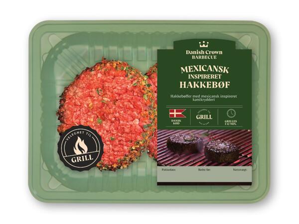 DANISH CROWN Kantkrydrede hakkebøffer