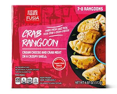Fusia Asian Inspirations 
 Crab Rangoon