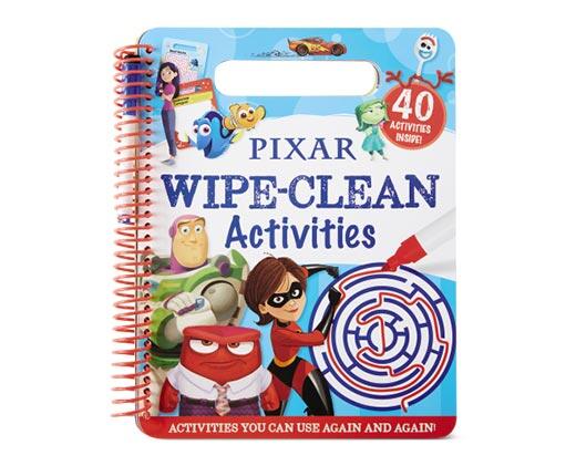 Disney, Pixar or Marvel 
 Wipe-Clean Activity Book