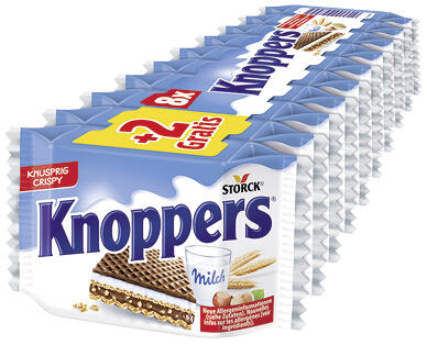 STORCK(R) KNOPPERS 8 + 2 GRATIS