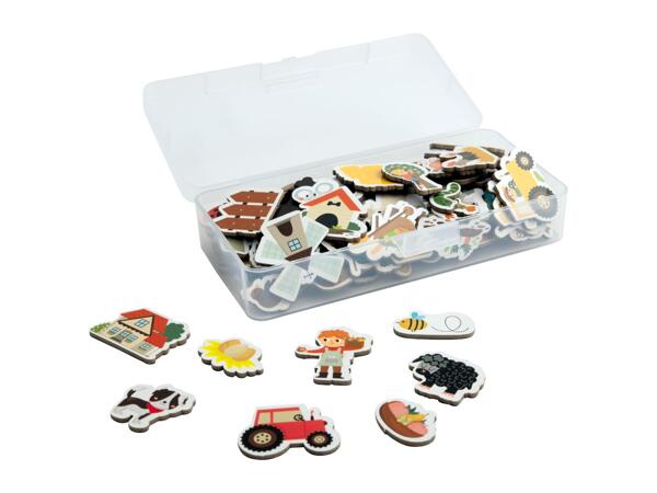 Lupilu Farm Magnet Set - 95 Pieces