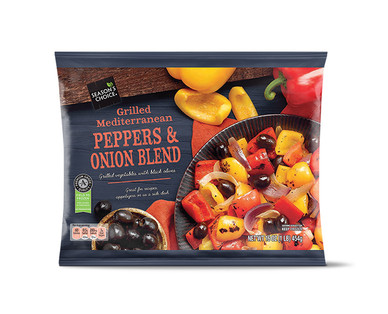 Season's Choice Eggplant Melange or Mediterranean Peppers and Onion Blend