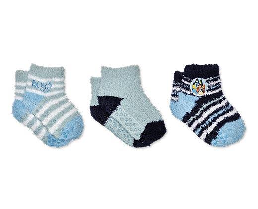 Licensed Childrens Character 3-Pack Fuzzy Socks