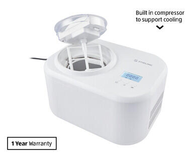 Ice Cream Maker with Compressor