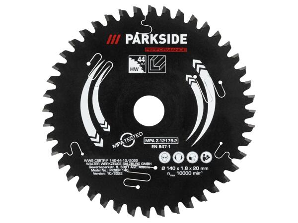 PARKSIDE PERFORMANCE(R) PILOVÝ KOTOUČ PRO OKRUŽNÍ PILY