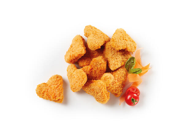 Breaded Cooked Ham Nuggets