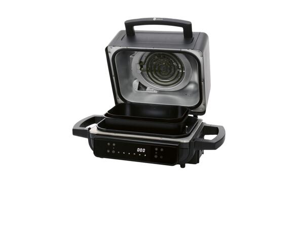 Outdoor Electric BBQ Grill & Smoker
