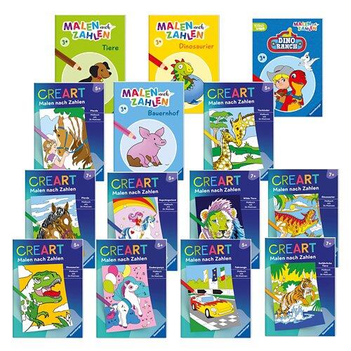RAVENSBURGER Malen nach Zahlen Bücher