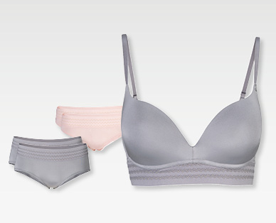 Slips/soutien-gorge sans armatures pour femmes SKIN TO SKIN