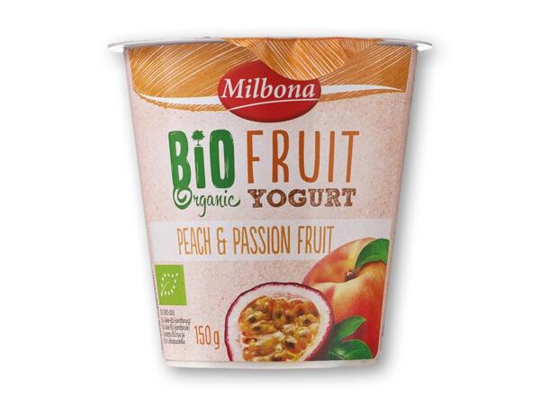 Økologisk frugtyoghurt