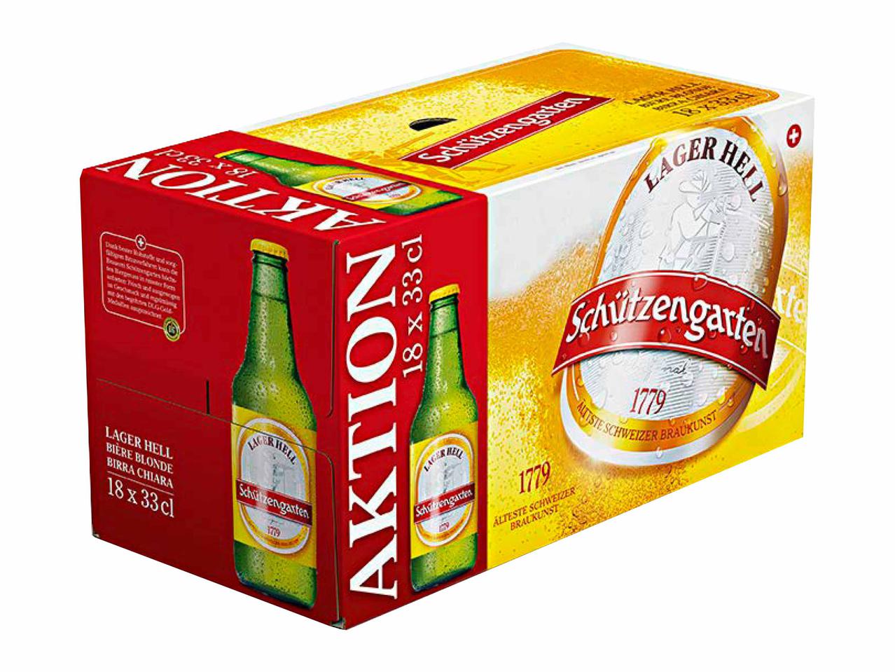 Bière Lager Schützengarten blonde