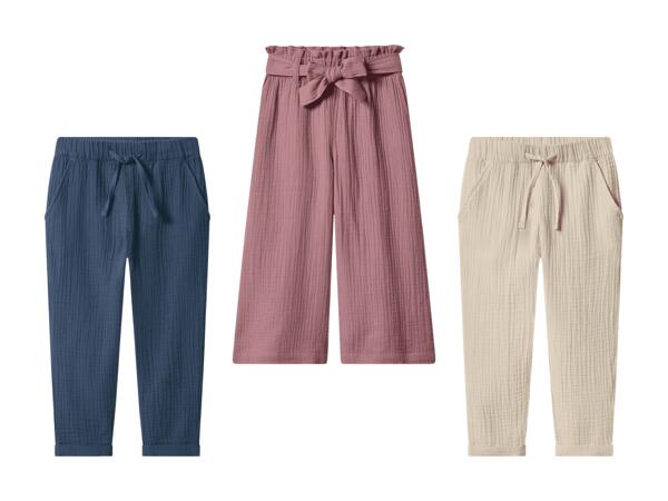 Pantalon en mousseline