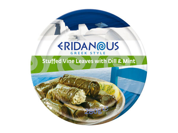 Weinblätter mit Reis