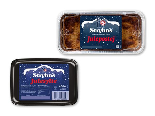 Stryhn's julepostej eller -sylte