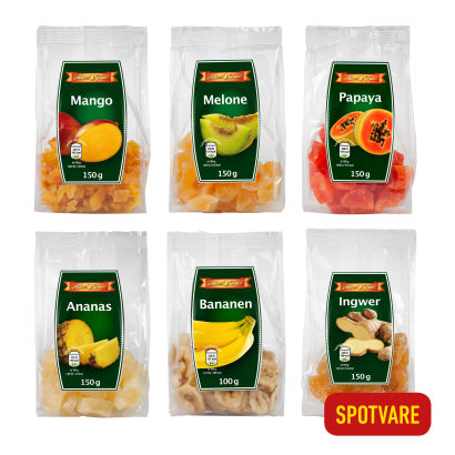 Tørrede frugter