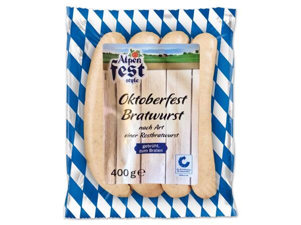 Oktoberfest Bratwurst