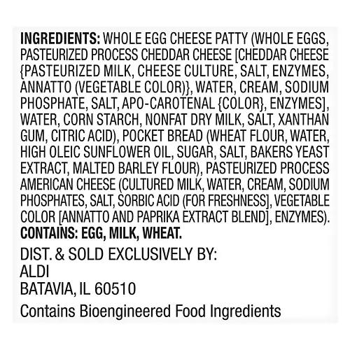 Egg & Cheese Pita Sandwiches, 6 count