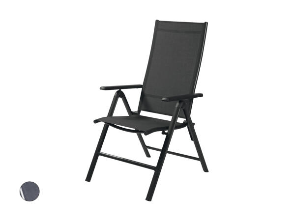 Chaise pliante en aluminium (uniquement en Suisse alémanique)