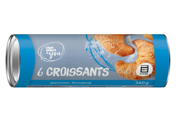 Croissants-Fertigteig