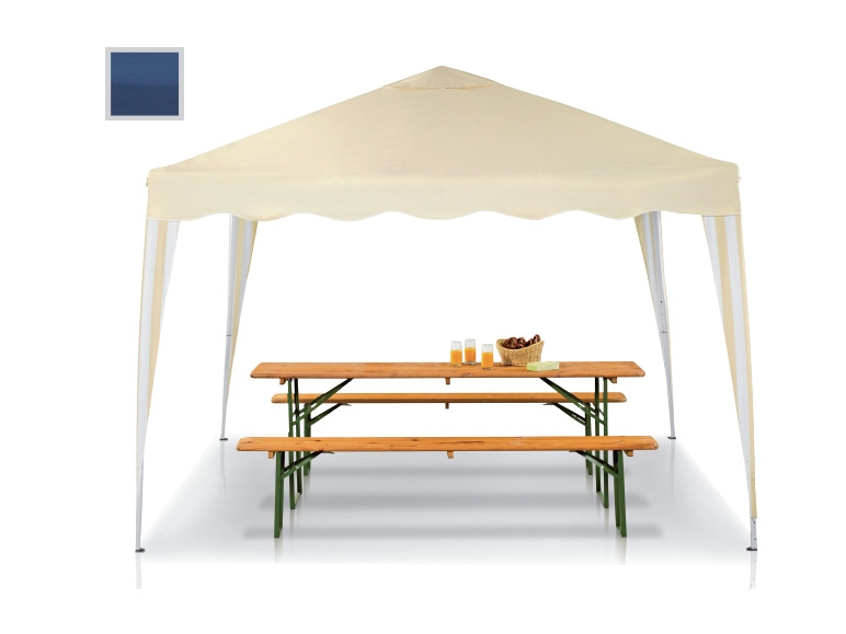 FLORABEST Folding Aluminium Gazebo 300 x 260 x 300cm