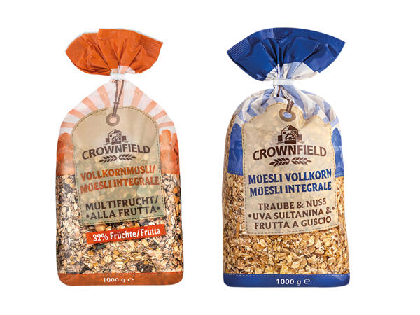 Müesli Fruit/Raisins and Nuts