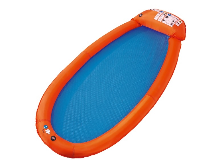 Opblaasbare waterhangmat