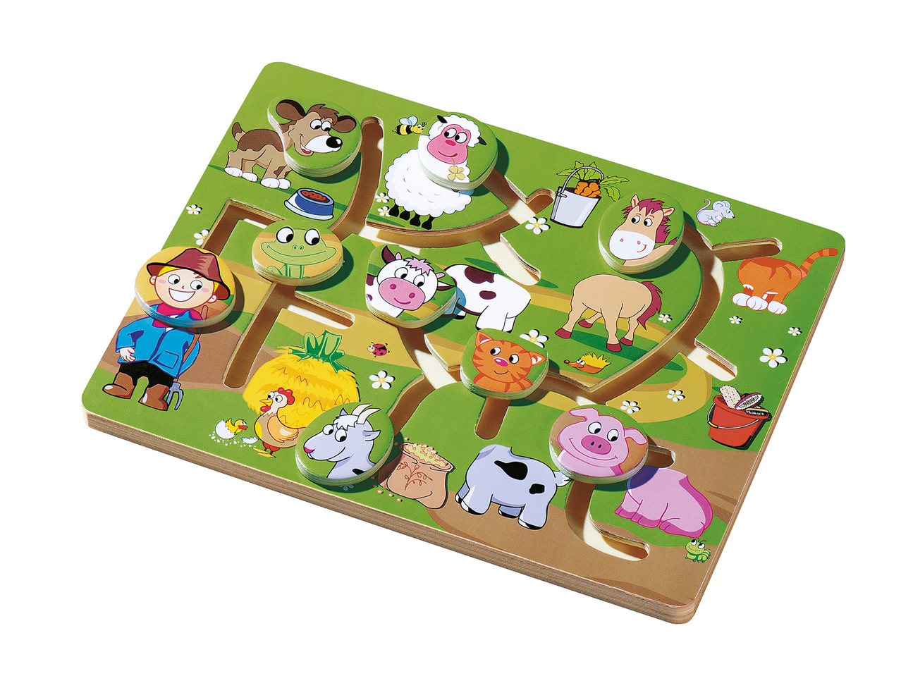 Playtive Junior Wooden Learning Puzzle or Wooden Games1