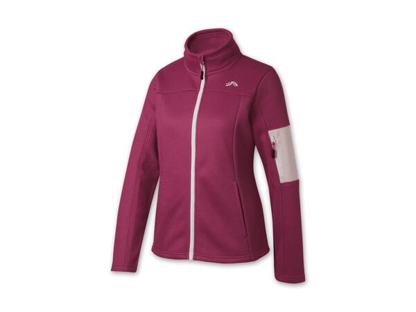 Damen/Herren Strickfleecejacke