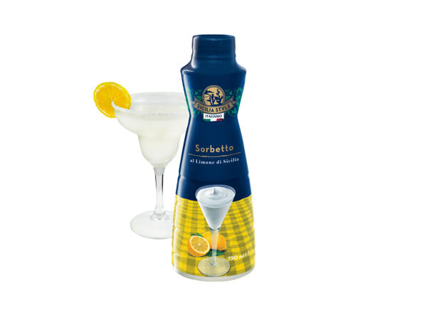 Citronslush att frysa
