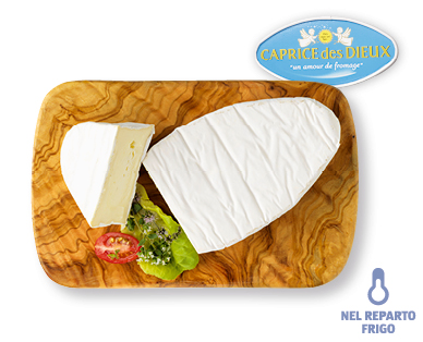 Formaggio francese cremoso a pasta molle CAPRICE DES DIEUX