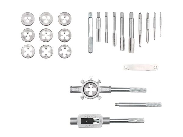 Parkside Tap & Die Set - 21 Piece Set