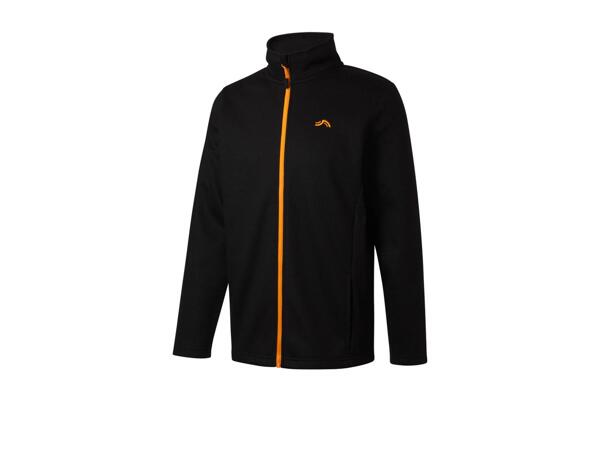 Men's knitted fleece jacket