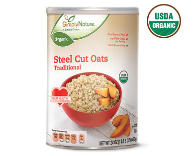 SimplyNature Organic Steel Cut Oats