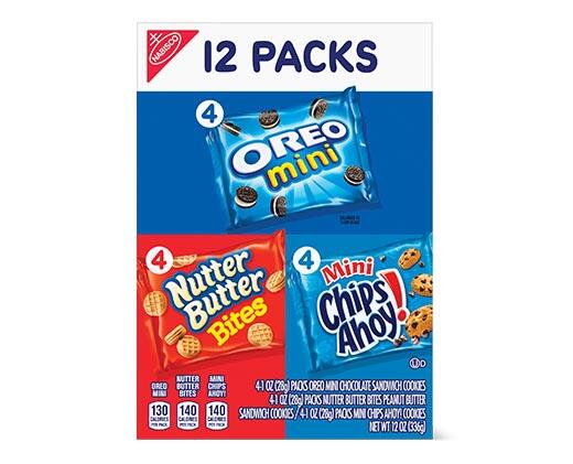Nabisco 12 Packs Single Serve Cookie Assortment