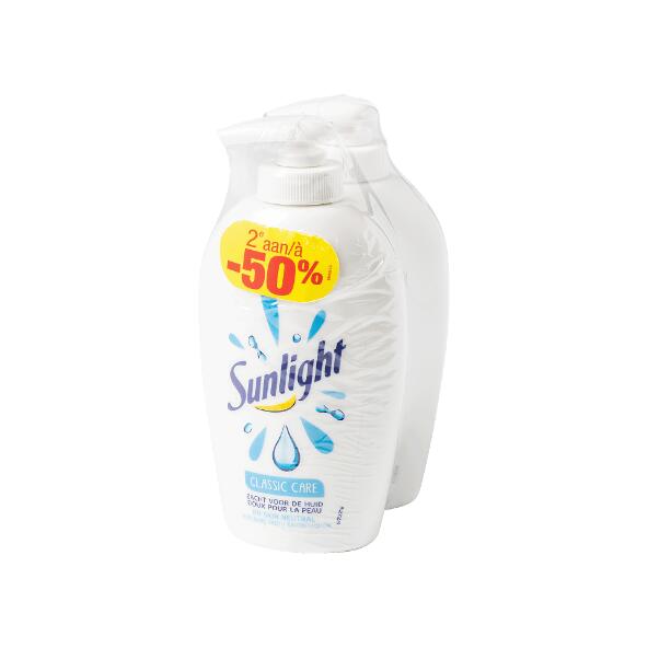 SUNLIGHT(R) 				Vloeibare handzeep, 2 st.