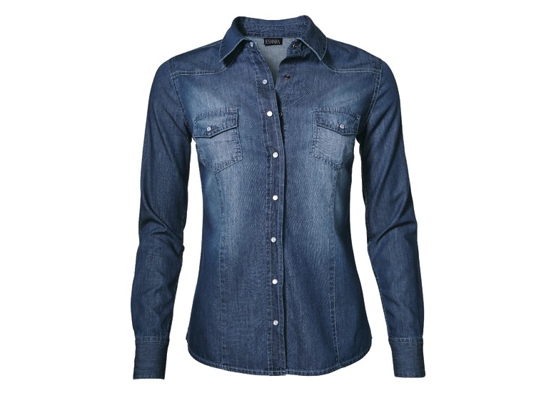 Chemise en jean pour dames