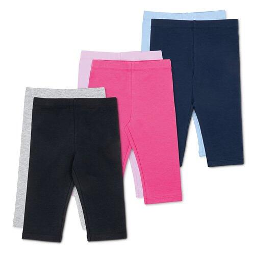 LILY & DAN Kinder-/Kleinkinder-Capri-Leggings, Doppelpkg.