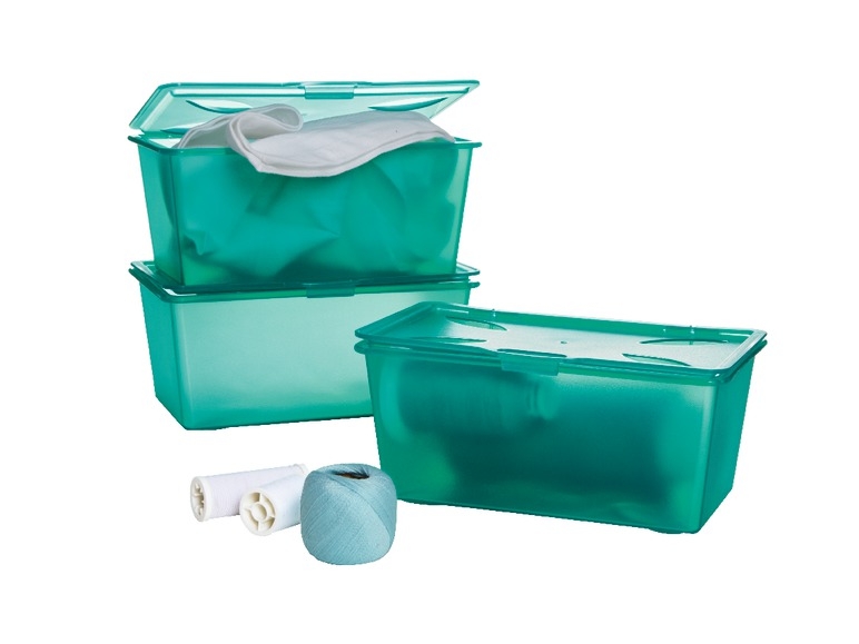 Storage Containers, 3 pieces