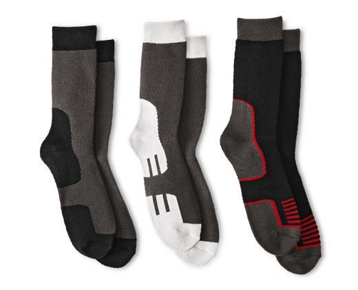 Adventuridge 
 Men's or Ladies' 3-Pair Outdoor Socks