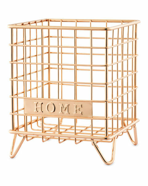 Gold Home Mini Wire Storage